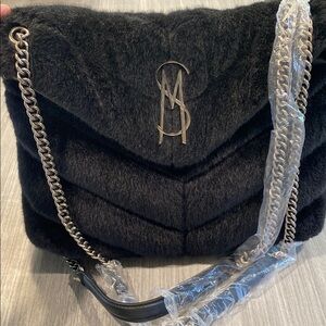 Steve Madden Black Chain Shoulder Bag